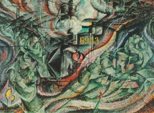 Boccioni, Gli Addii, Stati d'animo II, (1911)